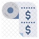 Rico Banheiro Papel Ícone