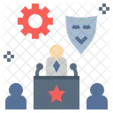 Papel Politica Personagem Ícone