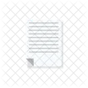 Papel Documento Arquivo Ícone