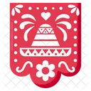 Papel Picado Papel Picado Ícone