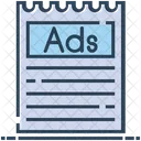 Papel publicitário  Ícone