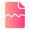 Papel rasgado  Icono