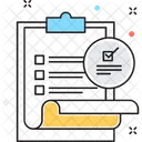 Tramites Trabajo Lista De Verificacion Icono