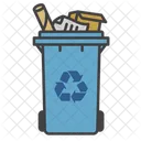 Papelera Bin Reciclar Icono