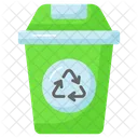 Basura Basura Bin Icono