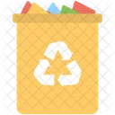 Reciclaje Bin Basura Icono