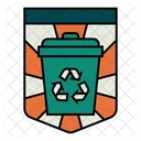 Papelera De Reciclaje Basura Cubo De Basura Icon