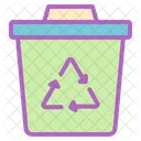 Papelera de reciclaje  Icono