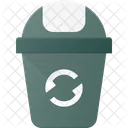 Reciclar Basura Bin Icono