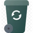 Reciclar Basura Bin Icono