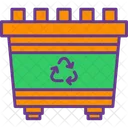 Papelera De Reciclaje Bin Basura Icono