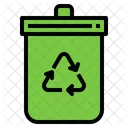 Bin Reciclar Basura Icono