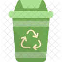 Papelera De Reciclajereciclarreciclajeclasificacionresiduos Icono