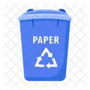 Papel Residuos Gestion Icono