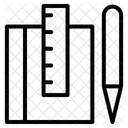 Papeleria Oficina Lapiz Icono