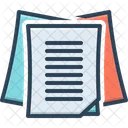 Paper Document Form Icon