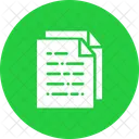 Paper Document Notes Icon