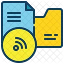 Paper Folder Database Icon