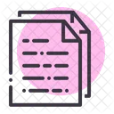 Paper Document Notes Icon