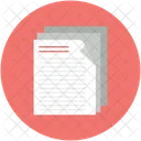 Paper Report Research Icon