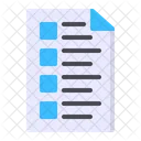 Paper Document Page Icon