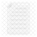Paper Sheet Page Icon
