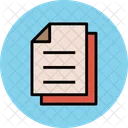 Paper Document Office Icon