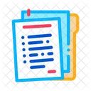 Paper Document Policy Icon