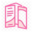 Paper Booklet Catalog Icon