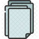Paper Sheets Files Icon