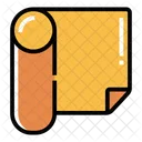 Paper Roll Document Icon