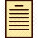 Paper Page Form Icon