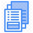 Paper Work Order Purchase Order Icon