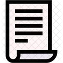 Paper Bill Invoice Icon