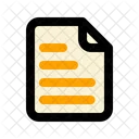Paper Document Data Icon
