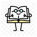 Paper Book Character Icon