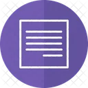Paper Document File Icône