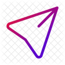 Paper Airplane Send Share Icon
