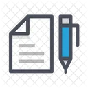Paper And Pen  Icon