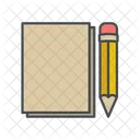 Paper And Pencil  Icon