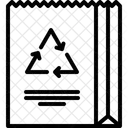 종이봉투 재활용봉투 종이 아이콘