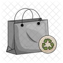 Paper Bag Recycle Bag Bag Icon