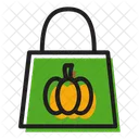 Paper bag pumpkin  Icon