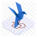 Paper Bird  Icon