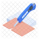 Paper Blade Paper Cutter Sheet Cutter Icon