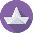 Paper Boat Play Icon