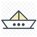 Paper Boat Work Icon