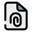 Paper Clip File Icon