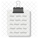 Paper Clipboard Clipboard Office Equipment Icon