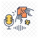 Paper crinkles  Icon